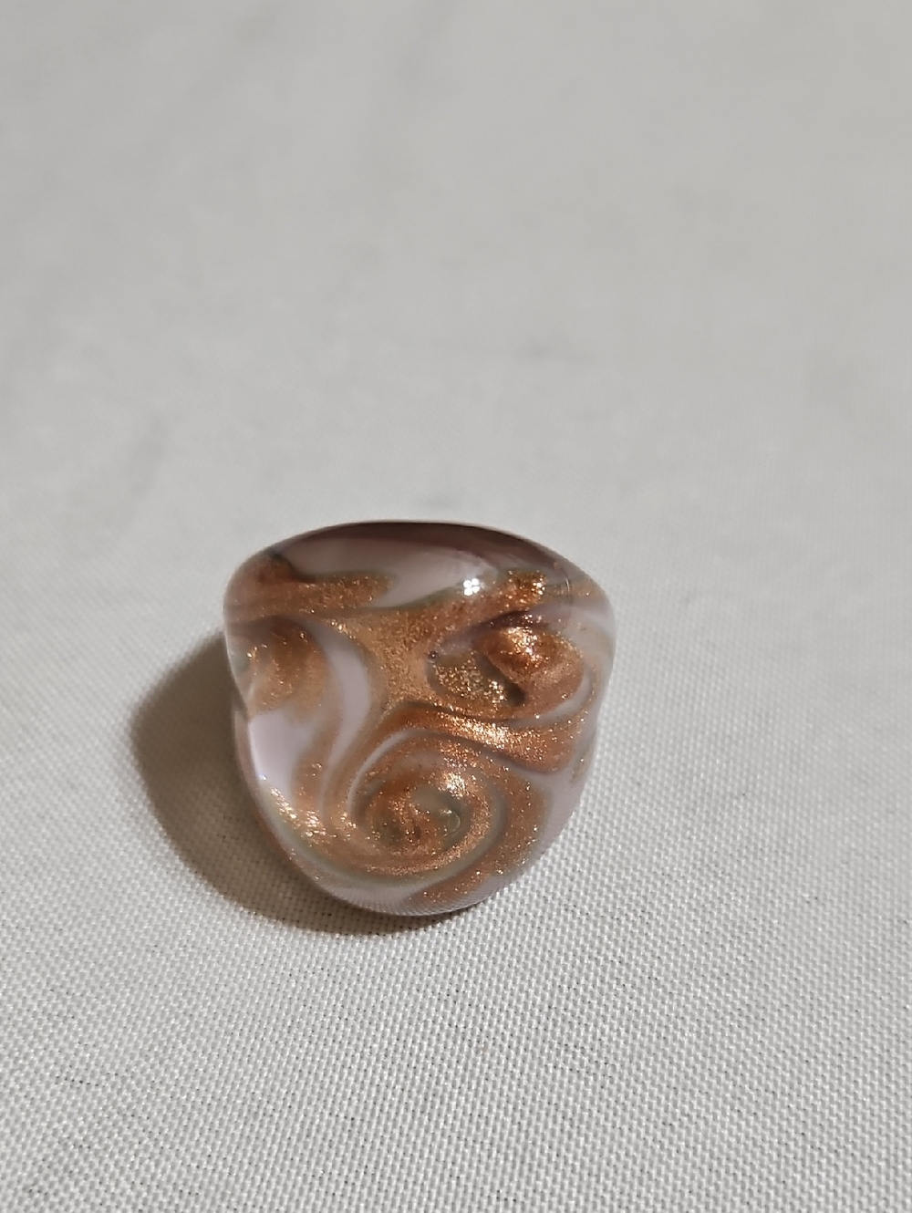 Murano Glass Ring - Size 8.5